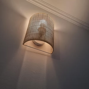 Applique Murale en Bambou Tressé – Design Japandi et Zen pour Chambre ou Salon | BAMB™