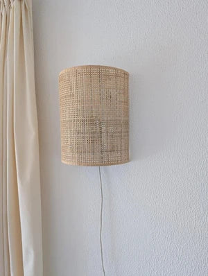 Applique Murale en Bambou Tressé – Design Japandi et Zen pour Chambre ou Salon | BAMB™