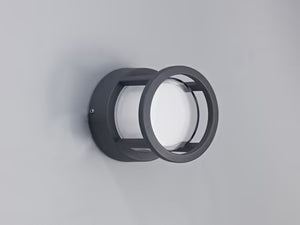 Applique Murale Extérieure LED Design Étanche IP65 en Aluminium Noir | LEDS™