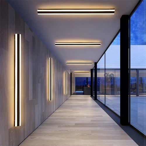 Applique Murale Extérieure LED Longue et Étanche – Design Moderne pour Façade | LEDA™