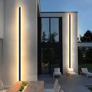 Applique Murale Extérieure LED Longue et Étanche – Design Moderne pour Façade | LEDA™