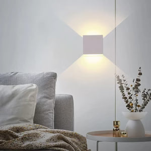 Applique Murale LED Design Cube IP65 Intérieur & Extérieur | Kubik™