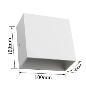 Applique Murale LED Design Cube IP65 Intérieur & Extérieur | Kubik™