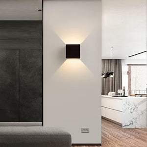 Applique Murale LED Design Cube IP65 Intérieur & Extérieur | Kubik™