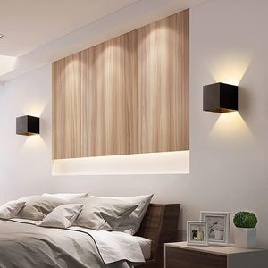 Applique Murale LED Design Cube IP65 Intérieur & Extérieur | Kubik™