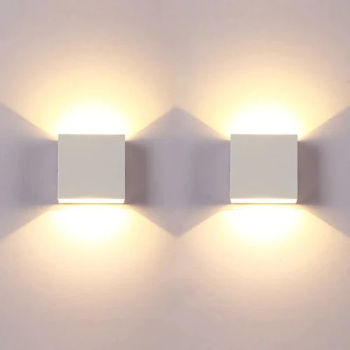 Applique Murale LED Design Cube IP65 Intérieur & Extérieur | Kubik™