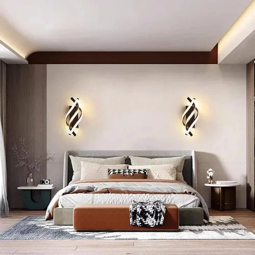 Applique Murale LED Design Spirale — Tricolore Réglable 24W | SPIRA™
