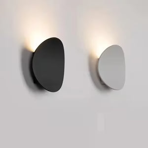 Applique Murale LED Extérieure Étanche Design Galet — Aluminium et Verre | GALET™