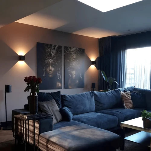 Applique Murale LED Sans Fil Magnétique Rechargeable pour Chambre ou Couloir | LUZY™