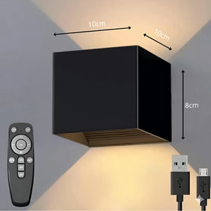 Applique Murale LED Sans Fil Magnétique Rechargeable pour Chambre ou Couloir | LUZY™
