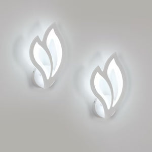 Applique Murale LED Tactile — Luminaire Moderne Acrylique Blanc | OPAL™