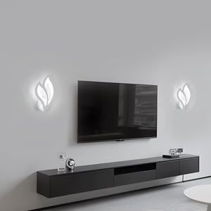 Applique Murale LED Tactile — Luminaire Moderne Acrylique Blanc | OPAL™