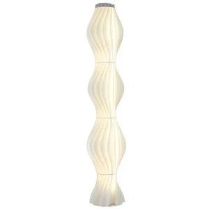 Lampadaire Design Sculptural Ondulé Moderne en Métal pour Salon | LYSIA™