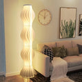 Lampadaire Design Sculptural Ondulé Moderne en Métal pour Salon | LYSIA™