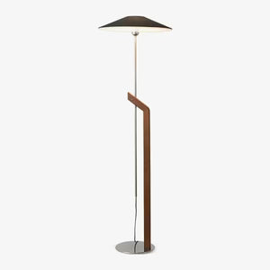 Lampadaire Minimaliste en Bois et Métal Design Moderne pour Salon | ZENITH™