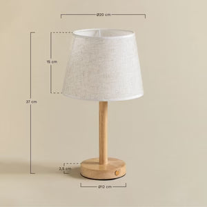 Lampe de Chevet Design à Lumière Douce et Éco-Conçue pour Chambre | Simply™
