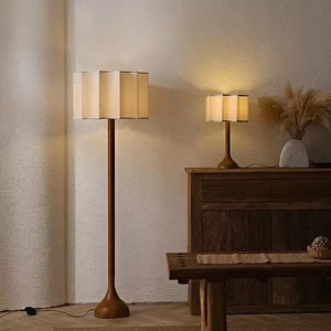 Lampe de Table et Lampadaire Design avec Abat-Jour en Lin pour Salon ou Chambre | Naya™ Très apprécié · 4.6/5