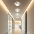 Plafonnier LED Rond Design Moderne avec Projections Lumineuses pour Salon | AURA™